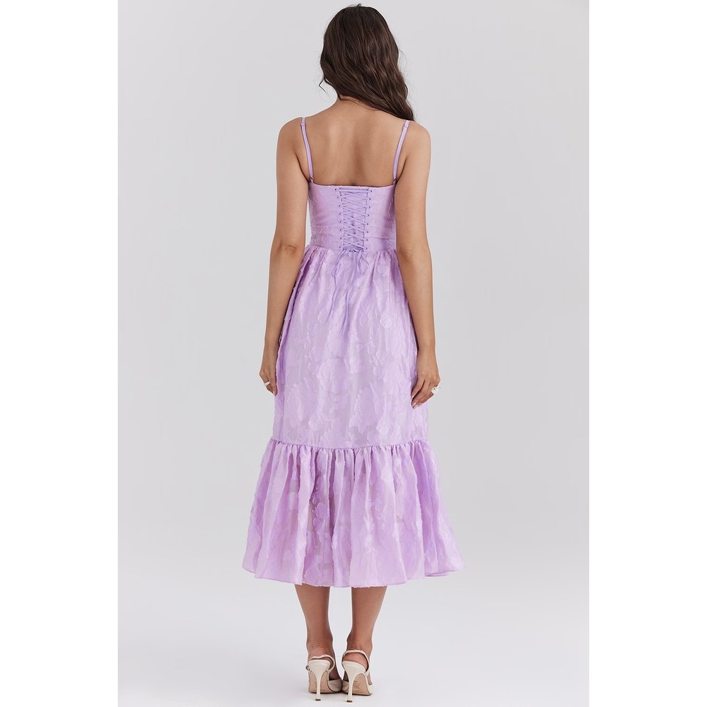 House of CB Lavender Midi Dress - Picture 4 of 12